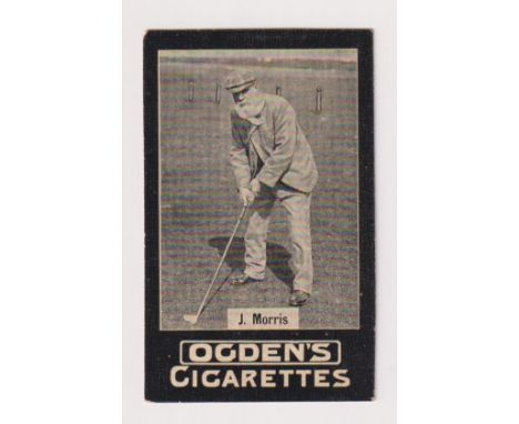 Cigarette card, Ogden's Tabs, General Interest (Item 97-2, Golf), type card, J. Morris (1 slight corner nick, gd) (1) 