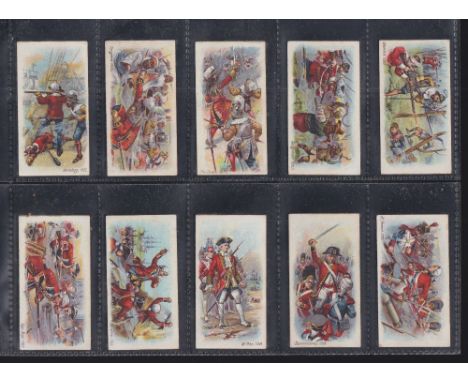 Cigarette cards, Faulkner, Our Gallant Grenadiers 1st Series, (ITC clause) (set, 20 cards) (most with light foxing, fair/gd)