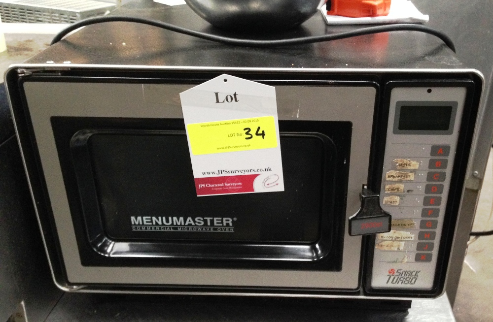 Menumaster commercial microwave oven MenuMaster Commercial Microwaves