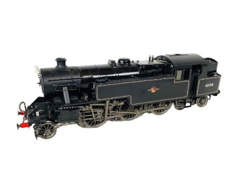 O Gauge 7mm Fine Scale 2-6-4 Steam Tank Locomotive BR Black Livery No:42158