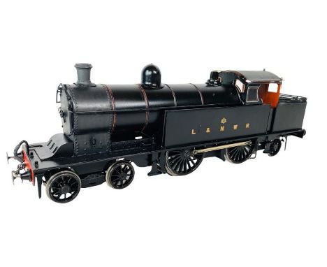O Gauge 7mm Fine Scale 4-4-2 Steam Tank Locomotive L&amp;NWR Black Livery