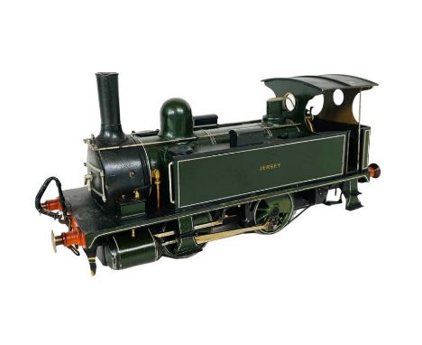 O Gauge 7mm Fine Scale 0-4-0 Steam Tank Locomotive 'Jersey' Green Livery
