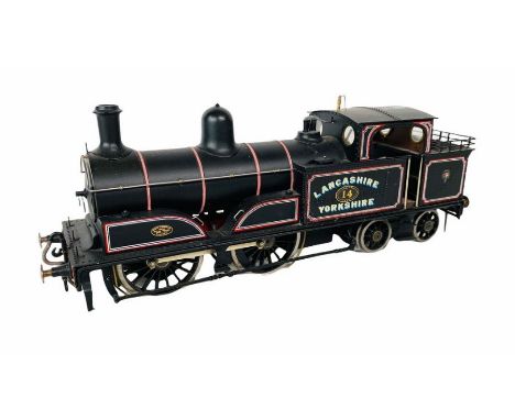 O Gauge 7mm Fine Scale 0-4-4T Barton Wright Steam Tank Locomotive LYR Black Livery - Made from Warren Shephard Kit