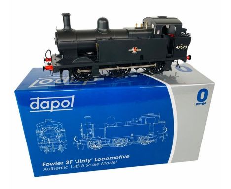 Dapol 'O' Gauge 7S-026-004 Jinty 3F 47673 BR Late Crest 'Zimo' DCC Digital Sound Fitted - Boxed&nbsp;