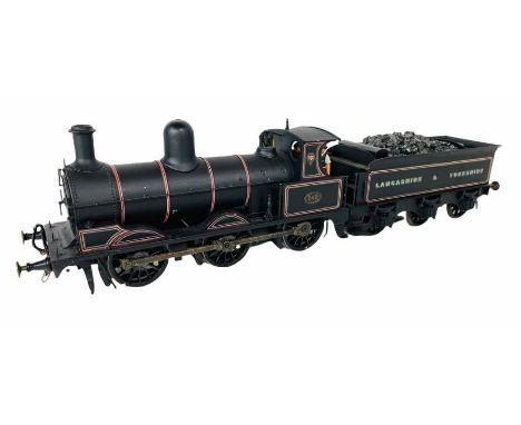 O Gauge 7mm Fine Scale 0-6-0 Ironclad Steam Tank Locomotive LYR Black Livery No.952. ABC-Mini Go Gearbox, Maxon Motor 30 to 1