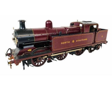 O Gauge 7mm Fine Scale 0-6-4 Tank Locomotive 'North Stafford' Railway Livery No.4