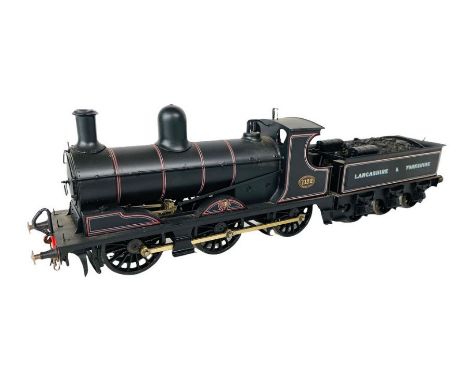 O Gauge 7mm Fine Scale A Class 0-6-0 Steam Locomotive LYR Black Livery - Made from Chowbent Kit. Built by PAW Crosshills and 
