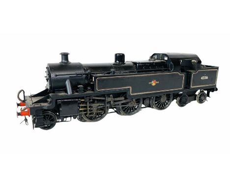 Fine Scale 'O' Gauge 7mm BR 2-6-4 Steam Tank Locomotive BR Black Livery No.42316