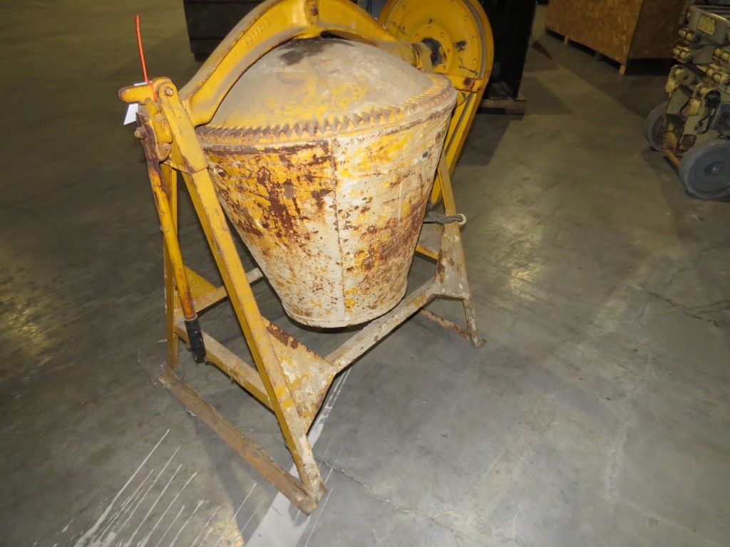 Gilson Brothers Concrete Mixer Motorized by Marathon 1/3hp, Model