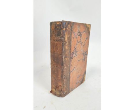 Scottish &amp; Other Pamphlets.&nbsp;Vol. in old &amp; worn half leather cont. Reflections on the Late Dreadful Catastrophe w