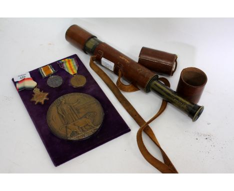 A GROUP OF WORLD WAR I MEDALS awarded to 2nd Lieutenant W V Fenton, consisting of The Great War Medal, the 1914-18 Medal, the