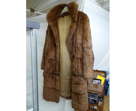 Vintage lady's fur coat