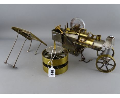 Winesco type kit form live steam traction engine, near built