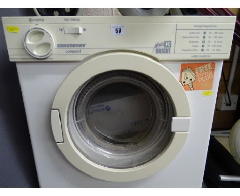 Compact White Knight tumble dryer E/T