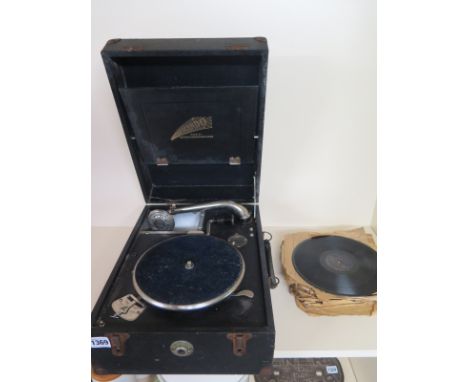A Decca Picnic Gramophone/recorder 