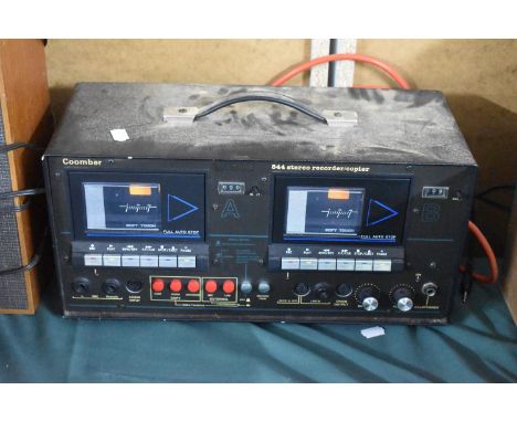 A Vintage 844 Stereo Recorder/Copier, untested 