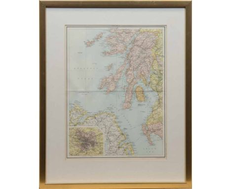 PLAN OF ROTHESAY 'from actual survey by John Wood Eden, 1825', published by Proprietor Canaan W. M/ Swinton 63 Swinton St. & 