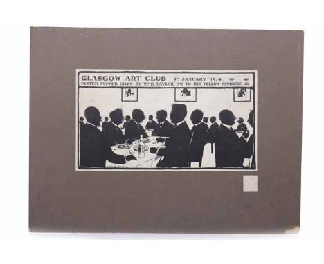 COLLECTION OF EPHEMERA PERTAINING TO THE GLASGOW ART CLUBincluding 'Constitution and Rules' and 'List of Members' booklets, C