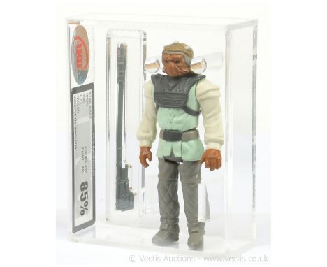 Kenner Star Wars vintage Nikto (no COO) 3 3/4" figure, UKG Graded 85% Figure 85 Paint 85. Laser Cut.