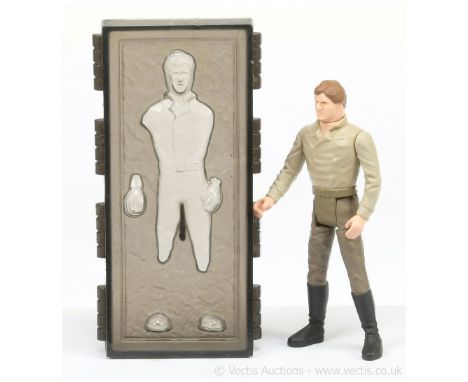 Kenner Star Wars vintage Han Solo Carbonite 3 3/4" figure. Excellent complete.
