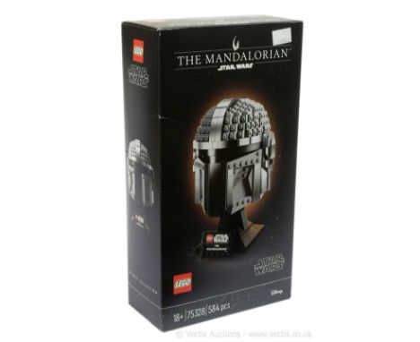 Lego Star Wars Helmet Collection The Mandalorian set number 75328, within Near Mint sealed packaging. EX SHOP STOCK