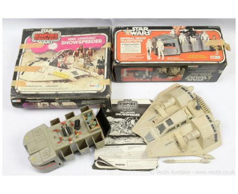 Palitoy Star Wars vintage Imperial Troop Transporter, Fair (missing head restraints and corroded battery compartment), within