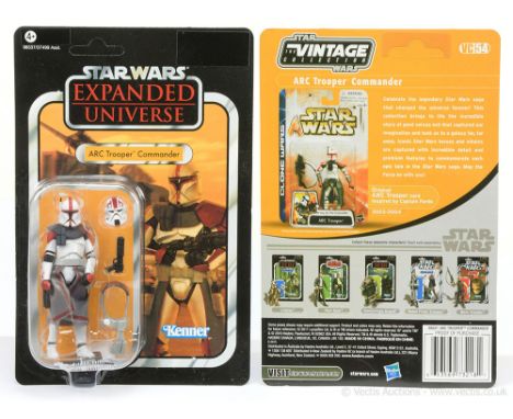 Kenner Star Wars modern Vintage Collection Expanded Universe ARC Trooper Commander VC54 3 3/4" figure, within Near Mint seale