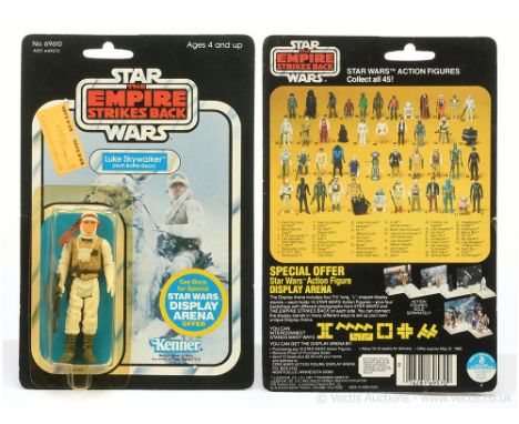 Kenner Star Wars vintage The Empire Strikes Back Luke Skywalker Hoth 3 3/4" figure, Mint, within Good Plus (dented and yellow