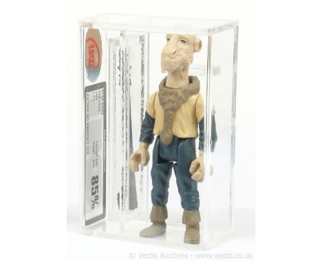 Kenner Star Wars vintage Yak Face 3 3/4" figure, UKG Graded 85% Figure 85 Paint 85.