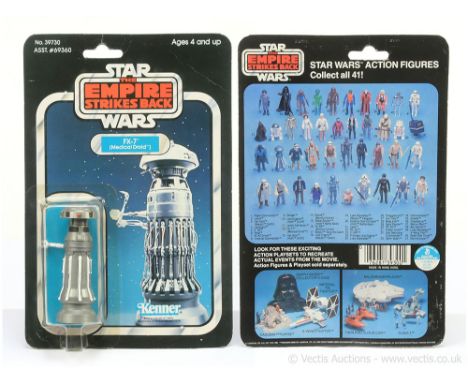 Kenner Star Wars vintage The Empire Strikes Back FX-7 3 3/4" figure, Mint, within Near Mint bubble, upon Good (creasing) punc