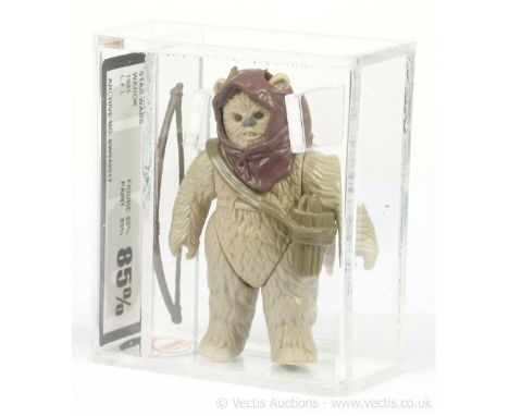 Kenner Star Wars vintage Warok 3 3/4" figure, UKG Graded 85% Figure 85 Paint 85.