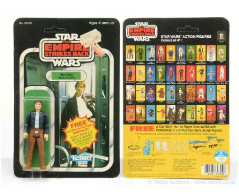 Kenner Star Wars vintage The Empire Strikes Back Han Solo Bespin 3 3/4" figure, Mint, within Near Mint bubble, upon Excellent