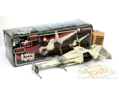 Palitoy Star Wars vintage Return of the Jedi Tri-logo B-Wing Fighter, Good Plus complete(untested), within Good opened box, i