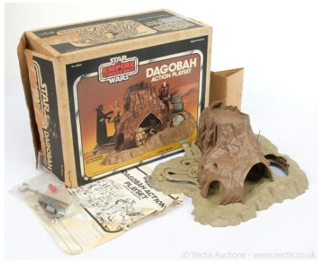 Kenner Star Wars vintage The Empire Strikes Back Dagobah play-set, Good Plus complete (foam perished), within Good opened box