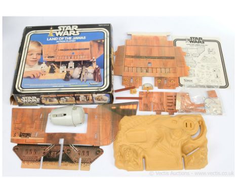 Kenner Star Wars vintage Land of the Jawas Action Play-set, Excellent complete, within Good Plus opened box, includes instruc