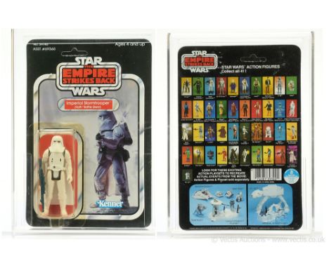 Kenner Star Wars vintage The Empire Strikes Back Hoth Stormtrooper 3 3/4" figure, Mint, within Excellent (slight lift and yel