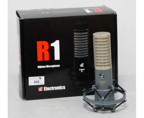 SE Electronics RI Ribbon Microphone, boxed as new, with shock mount (untested).