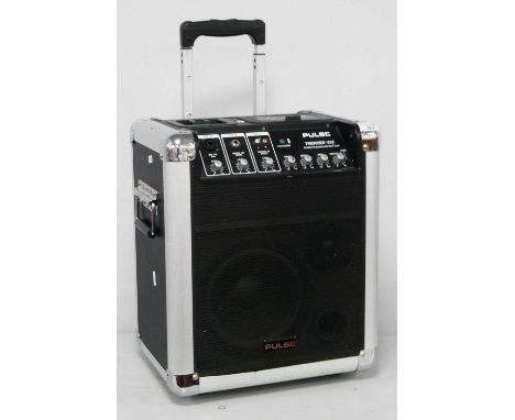 Pulse Trekker i300 Portable PA System, with iPhone dock and microphone (untested).