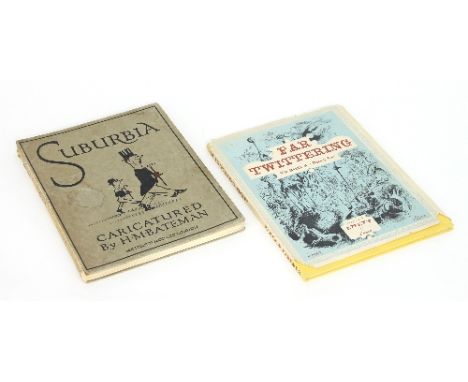 Emett of Punch, Far Twittering or the Annals of a Branch Line, Faber & Faber, London 1849, first edition and Bateman (H M), S