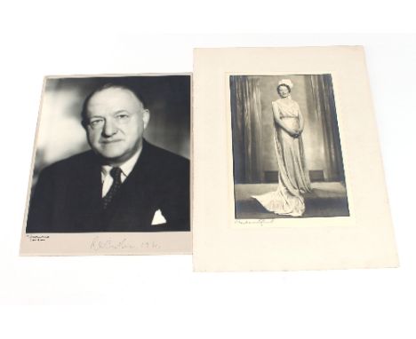 Vivienne, London/Portrait of Rab Butler 1964/signed photograph and/Bertram Park/Coronation Portrait of Lady Caccia 1937