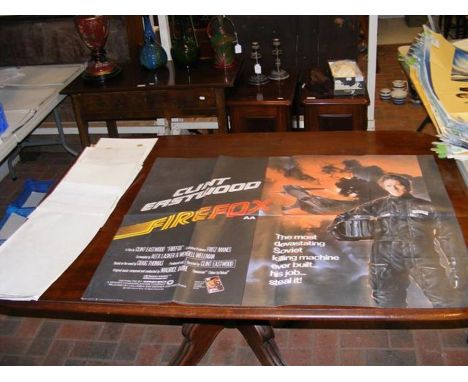 Various Quad film posters CONDITION REPORT14 posters contained within this lost, as listed below:FirefoxLittle Lord Fauntlero