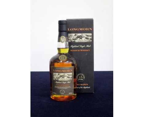 1 70-cl bt Longmorn 15 YO Highland Single Malt Scotch Whisky 45% oc