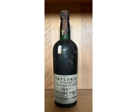 A bottle of Taylors 1967 vintage port 