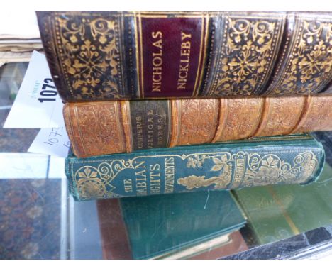 BOOK: Dickens (Charles). Nicholas Nickleby. Illustrated Phiz. chapman &amp; Hall 1839. First Edition. First Printing with err