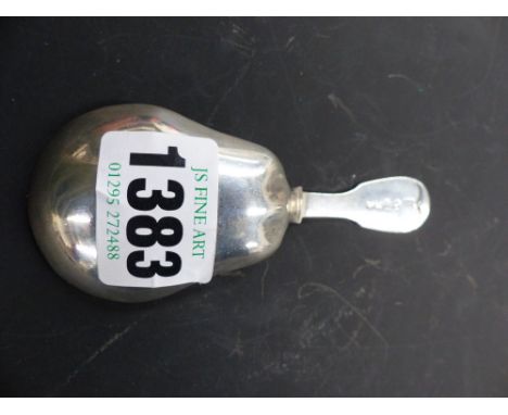 A Wm.IV. silver caddy spoon, Glasgow 1830