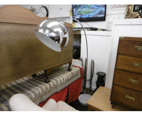 A floor standing retro lamp
