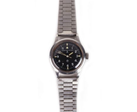 International Watch Co., an RAF issue Mark XI (ref:6B/346) stainless steel manual wind wristwatch, circa 1950, the 36mm case 
