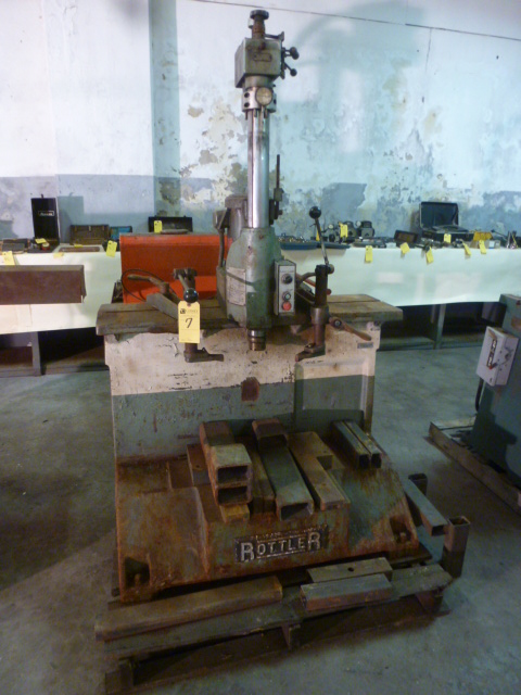 Rottler Boring Bar Machine M/n F2B, S/n 3625 (Estimated Loading Quote ...