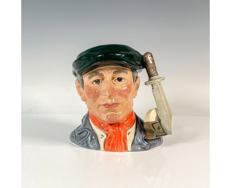 Black cap, blue jacket, white shirt, red scarf. Royal Doulton backstamp. Artist: Stanley J. TaylorIssued: 1988Dimensions: 6.7