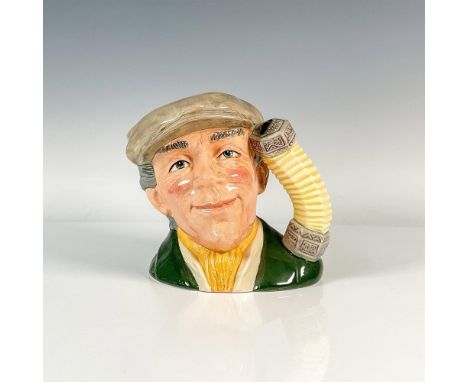 Grey cap, green coat, yellow scarf. Royal Doulton backstamp. Artist: Stanley J. TaylorIssued: 1988 - 1991Dimensions: 6.5"HMan